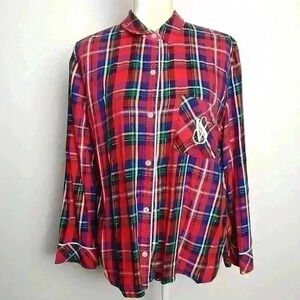 Victoria Secret Long Sleeve Pajama Shirt S…